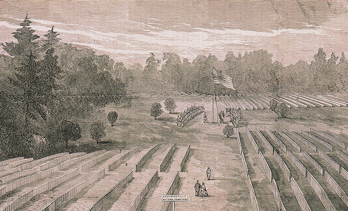 A old cemetery.