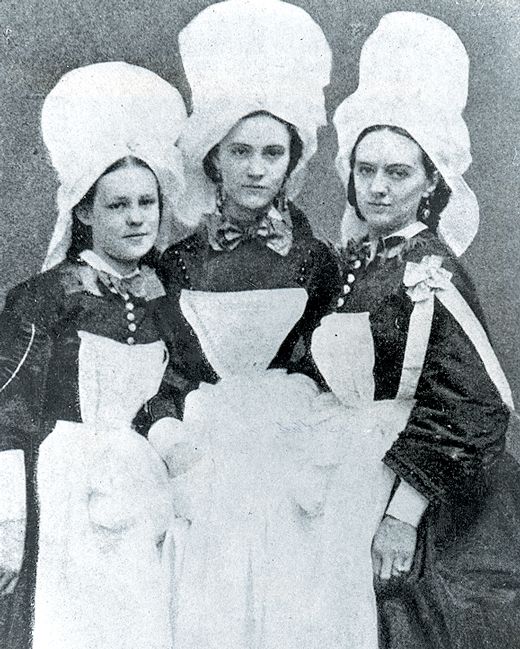 Three nurses.