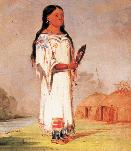 Portrait of Sacagawea