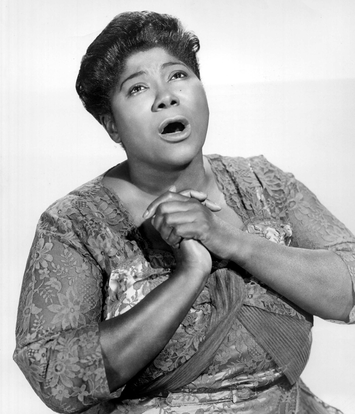 Mahalia Jackson.