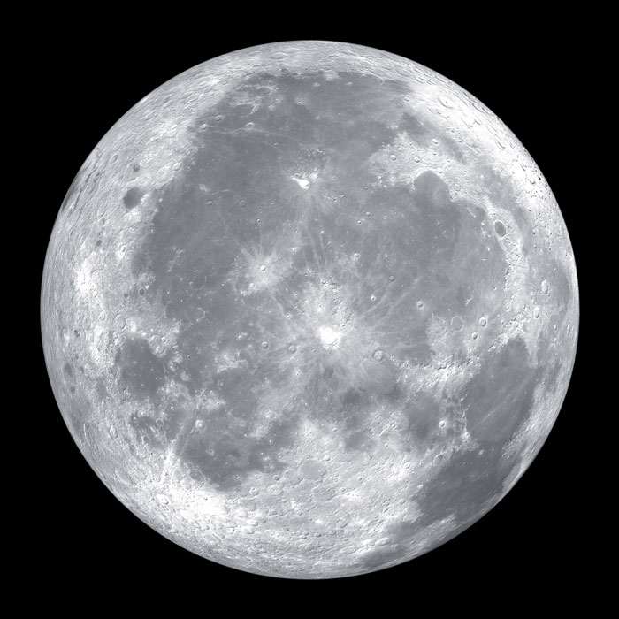 The moon