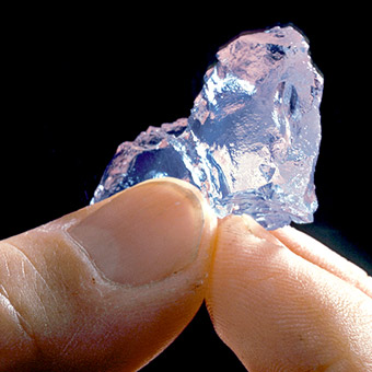 Fake of gel made from corn.