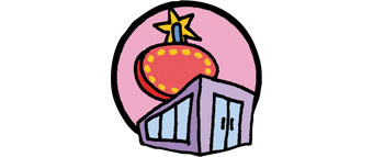 Running the restaurant.