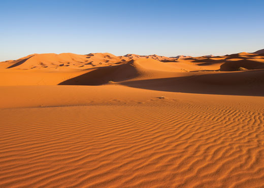 Sandy desert