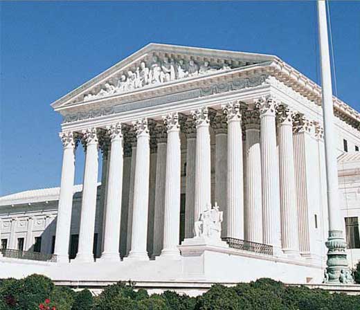The Supreme Court building.