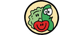 Growing and harvesting the vegetables.