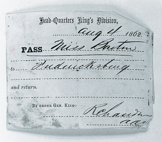 A travel pass document.
