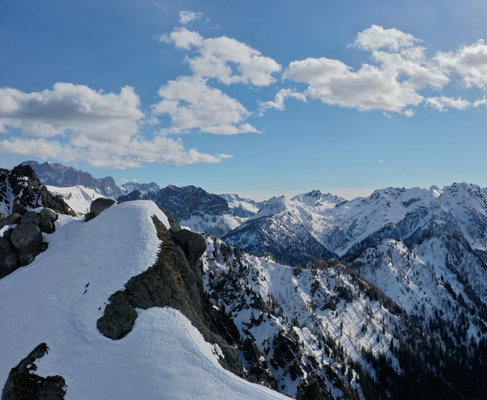 A mountain range.
