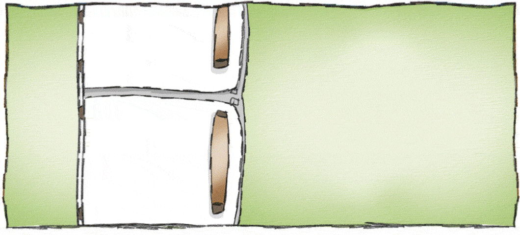 Animation of a bird putting an energystar sticker on a refridgerator.